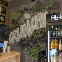 Tolle Graffitis at Crunchy Kebab in Kassel