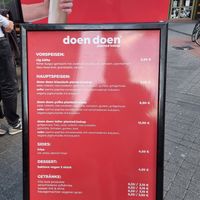Menü at doen doen® kebap in Stuttgart