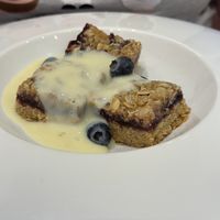 Apple and Blackcurrent Crumblejack  at Heavenly Desserts in York