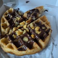 Waffle - not nice at Heavenly Desserts in York