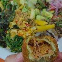 Bolinho de jaca incrível! at Kulturas in Florianopolis