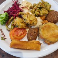 Buffet options at Kulturas in Florianopolis