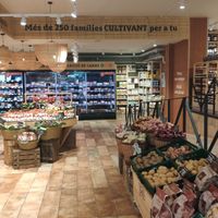 fridge section at Ametller Origen in Andorra La Vella