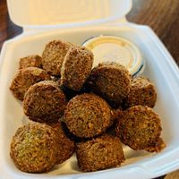 Falafel appetizer  at Kabab Falafel Addiction in Rehoboth Beach