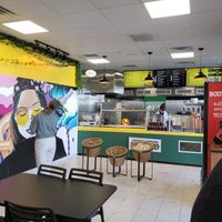 In a strip shopping center at Kabab Falafel Addiction in Rehoboth Beach