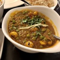Pea curry  at Haveli in Newcastle Upon Tyne