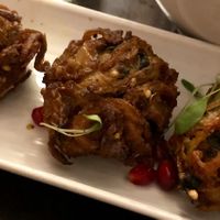 Onion bhaji  at Haveli in Newcastle Upon Tyne