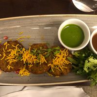 Soft potato thingys (starter)  at Haveli in Newcastle Upon Tyne