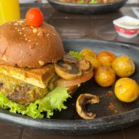 Hamburguesa Argentina at La Villa 99 in Bogota