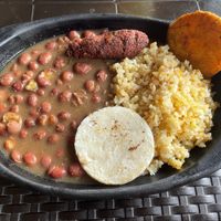 Bandeja Paisa   at La Cabaña Andina in Bogota