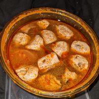 Tom Yum soup at Madame K's Vegetarian in Fitzroy