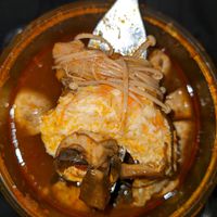 Tom Yum soup at Madame K's Vegetarian in Fitzroy