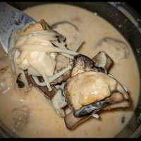 Tom Kha soup at Madame K's Vegetarian in Fitzroy