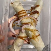 Duck pancakes 🌱  at Madame K's Vegetarian in Fitzroy