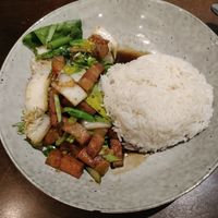 Pork Belly at Madame K's Vegetarian in Fitzroy