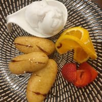 Wrapped banana $11.90 at Madame K's Vegetarian in Fitzroy