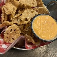 Lotus chips  at Madame K's Vegetarian in Fitzroy