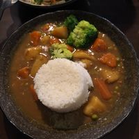 Japanese curry at Madame K's Vegetarian in Fitzroy
