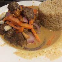 Penang curry at Madame K's Vegetarian in Fitzroy