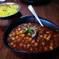Chana Masala with Saffron Rice at Oh! Delhi in Dunsborough