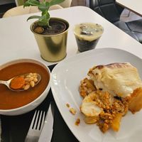 Traditional Hungarian dishes at Botané in Budapest