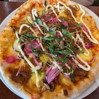 Pizza Vegana at Rosso in Rovaniemi