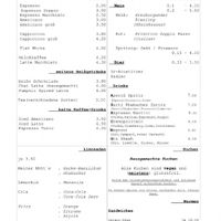 Menü Januar 2025  at Café Kollwitz  in Leipzig