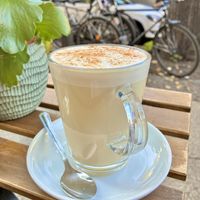 Pumpkin-Spice-Latte  at Café Kollwitz  in Leipzig