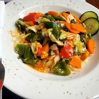 Couscous vegetables at Café Zoo - La Marmite Royale in Windhoek