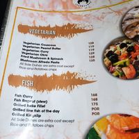 Vegetarian cous-cous recommended. at Café Zoo - La Marmite Royale in Windhoek