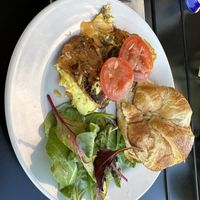 Vegan seitan omelette  at Lutunji's Palate in Minneapolis