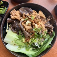 braised vegan tofu noodles  at MIBAP in Berlin