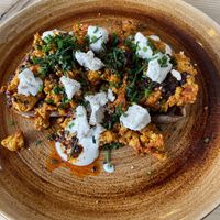 Turkish style eggs  at Offbeet - Southsea in Southsea