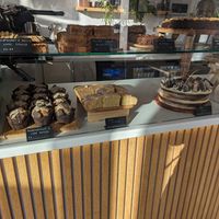 Fresh cakes and bakes available and on display, staff quick to know allergens #Veganuary at Offbeet - Southsea in Southsea