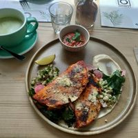 Quesabirria and dipping broth at Offbeet - Southsea in Southsea