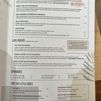 New menu  at Offbeet - Southsea in Southsea