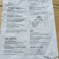 Menu  at Offbeet - Southsea in Southsea