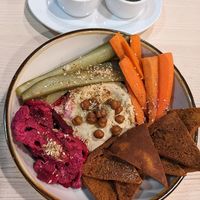 Snack Plate (vegan)  at Bright Spark Brewing in Ventura