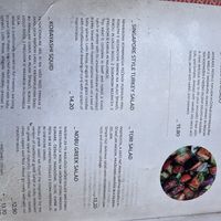 Menu  at DA BU DA, Asian Fusion & Bar in Ljubljana