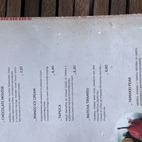 Menu  at DA BU DA, Asian Fusion & Bar in Ljubljana