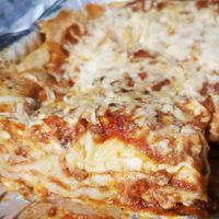 Lasagne at Piantala Vegan Cuisine in Spearwood