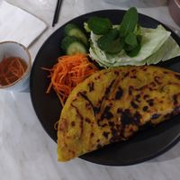 Vegan pancake at Pho Square in Werribee