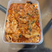 Lasagne at Krishna Food in Christchurch