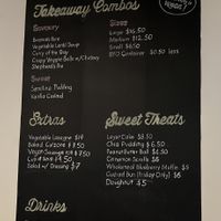 May 2026 menu/pricing  at Krishna Food in Christchurch
