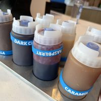 sauces  at 16 Handles in New York City