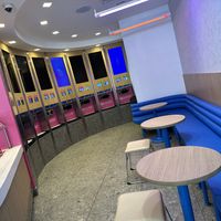 inside  at 16 Handles in New York City