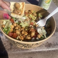 Enjoyed w/Pita Bread 😊✅  at Jayna Gyro in Emeryville