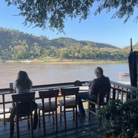   at Saffron Coffee in Luang Prabang