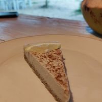 Raw lemon cheesecake at Bintang Tiga- 'Ra' Healing Food in 