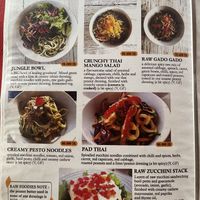 Menu  at Bintang Tiga- 'Ra' Healing Food in 